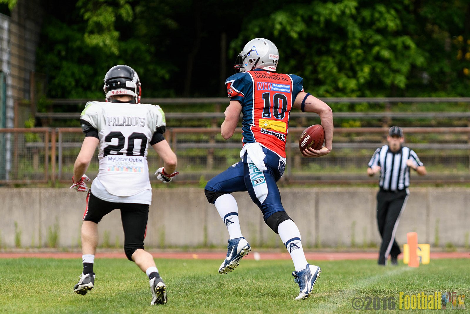 Remscheid Amboss vs. Solingen Paladins - 22.05.2016 RL NRW: Remscheid Amboss vs. Solingen Paladins (28:29)