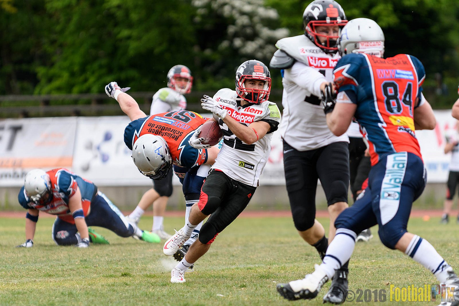 Remscheid Amboss vs. Solingen Paladins - 22.05.2016 RL NRW: Remscheid Amboss vs. Solingen Paladins (28:29)