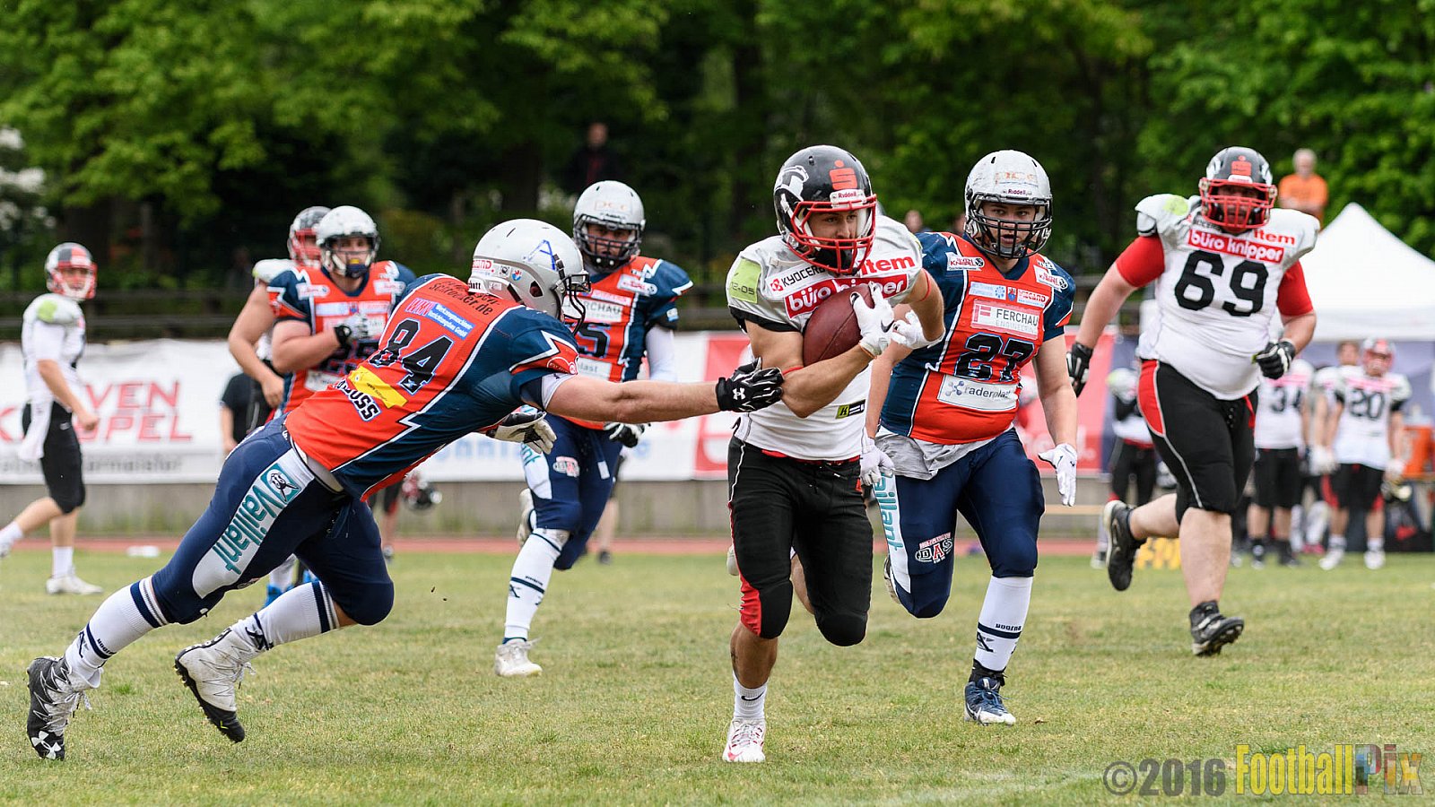 Remscheid Amboss vs. Solingen Paladins - 22.05.2016 RL NRW: Remscheid Amboss vs. Solingen Paladins (28:29)