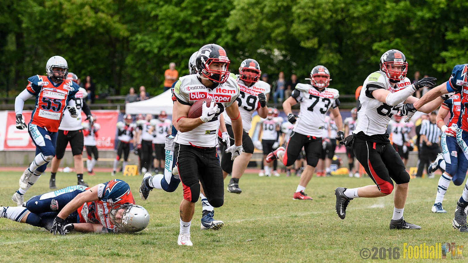 Remscheid Amboss vs. Solingen Paladins - 22.05.2016 RL NRW: Remscheid Amboss vs. Solingen Paladins (28:29)