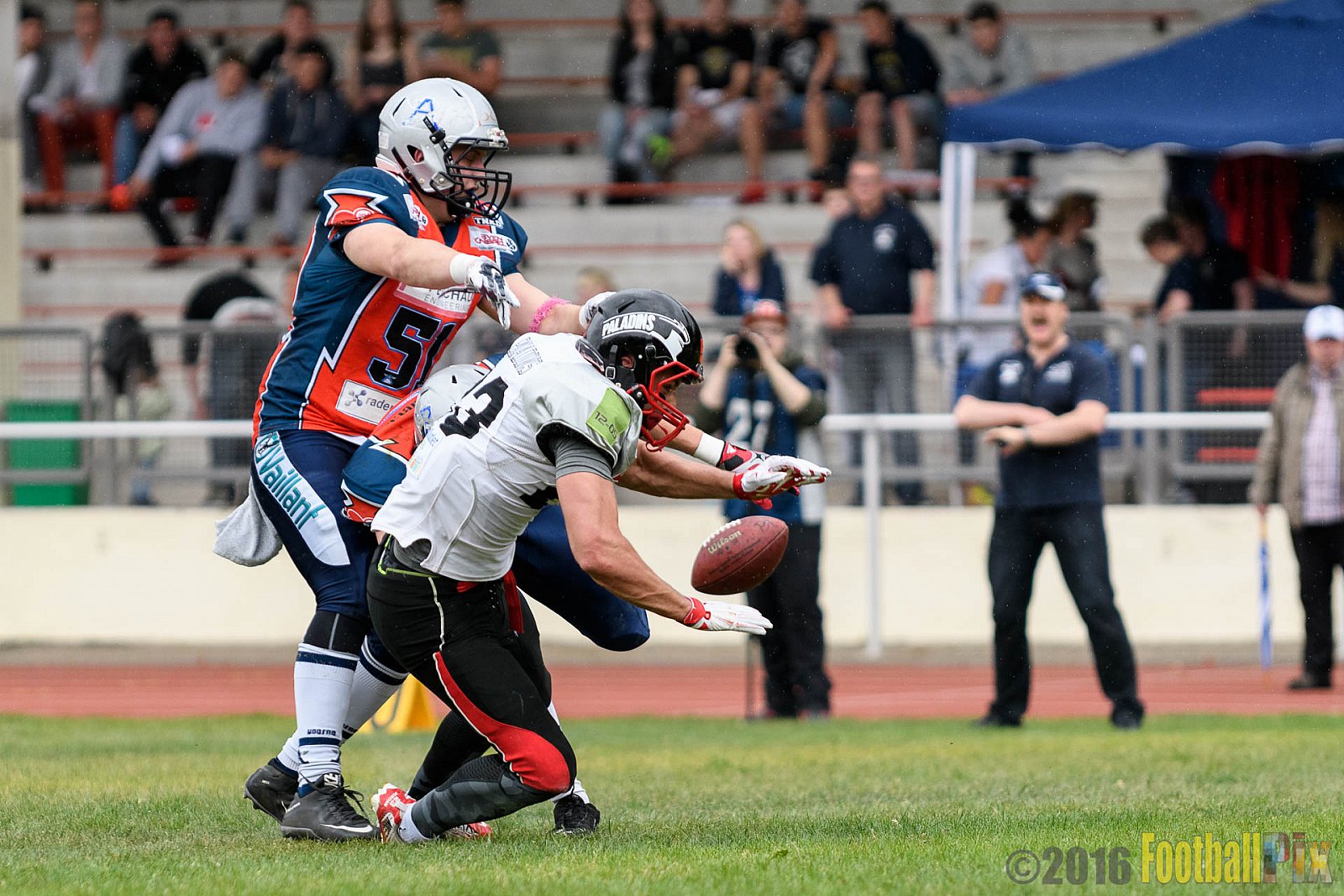 Remscheid Amboss vs. Solingen Paladins - 22.05.2016 RL NRW: Remscheid Amboss vs. Solingen Paladins (28:29)