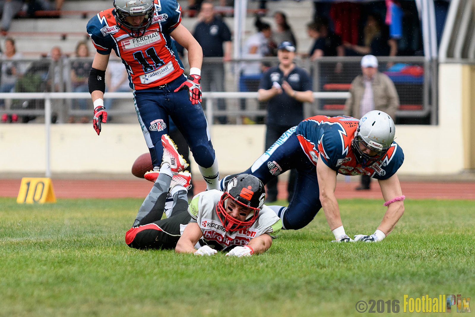 Remscheid Amboss vs. Solingen Paladins - 22.05.2016 RL NRW: Remscheid Amboss vs. Solingen Paladins (28:29)