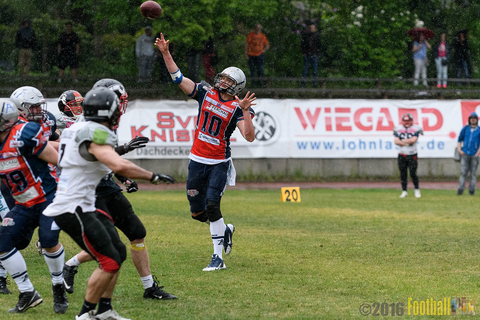Remscheid Amboss vs. Solingen Paladins - 22.05.2016 RL NRW: Remscheid Amboss vs. Solingen Paladins (28:29)