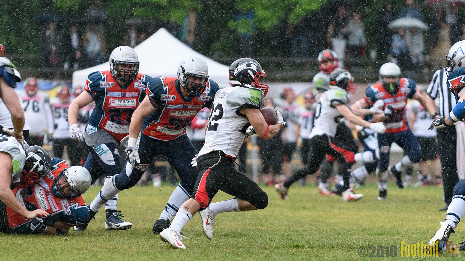 Remscheid Amboss vs. Solingen Paladins - 22.05.2016 RL NRW: Remscheid Amboss vs. Solingen Paladins (28:29)