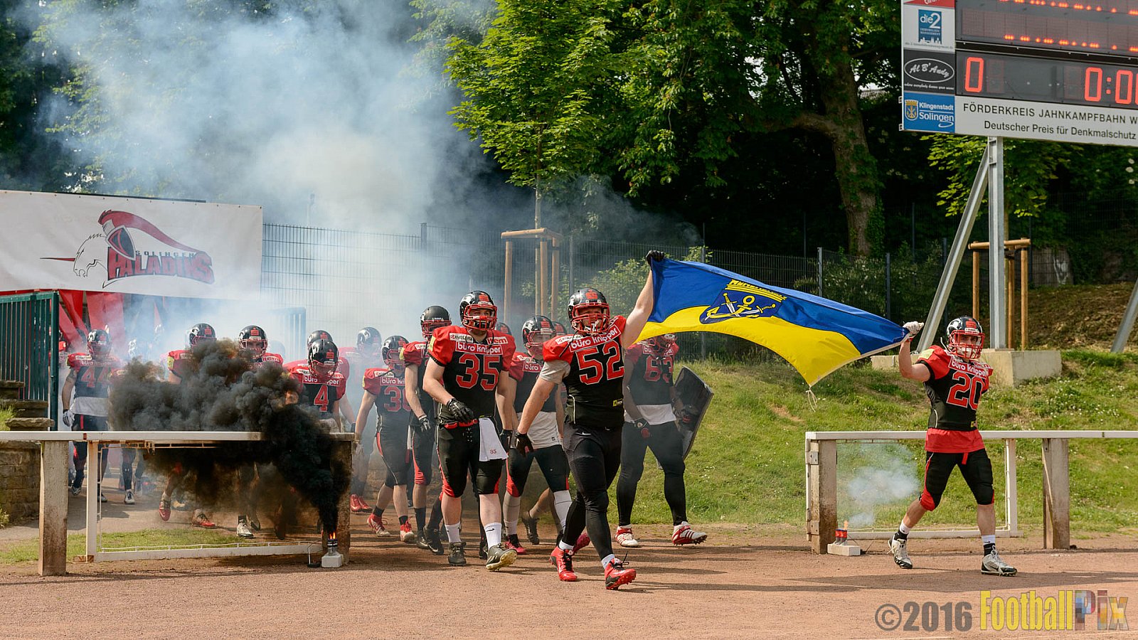 Solingen Paladins vs. Cologne Falcons - 28.05.2016 RL NRW: Solingen Paladins vs. Cologne Falcons (21:7)