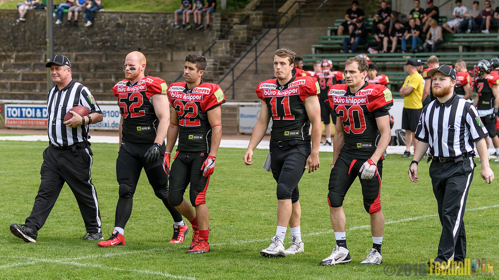 Solingen Paladins vs. Cologne Falcons - 28.05.2016 RL NRW: Solingen Paladins vs. Cologne Falcons (21:7)