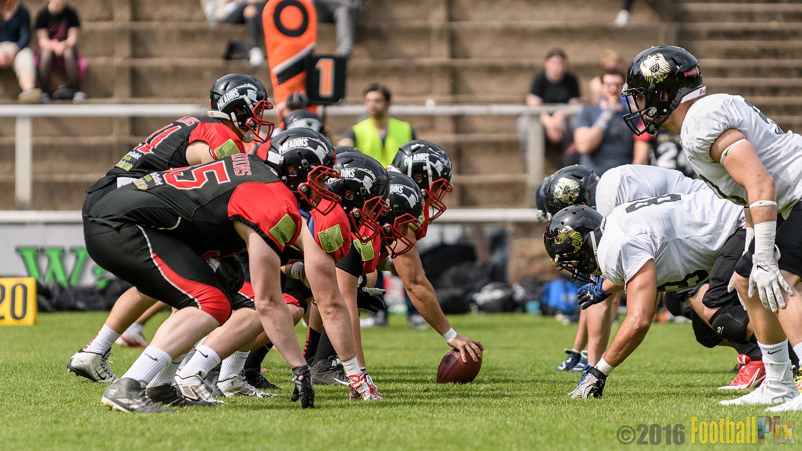 Solingen Paladins vs. Cologne Falcons - 28.05.2016 RL NRW: Solingen Paladins vs. Cologne Falcons (21:7)