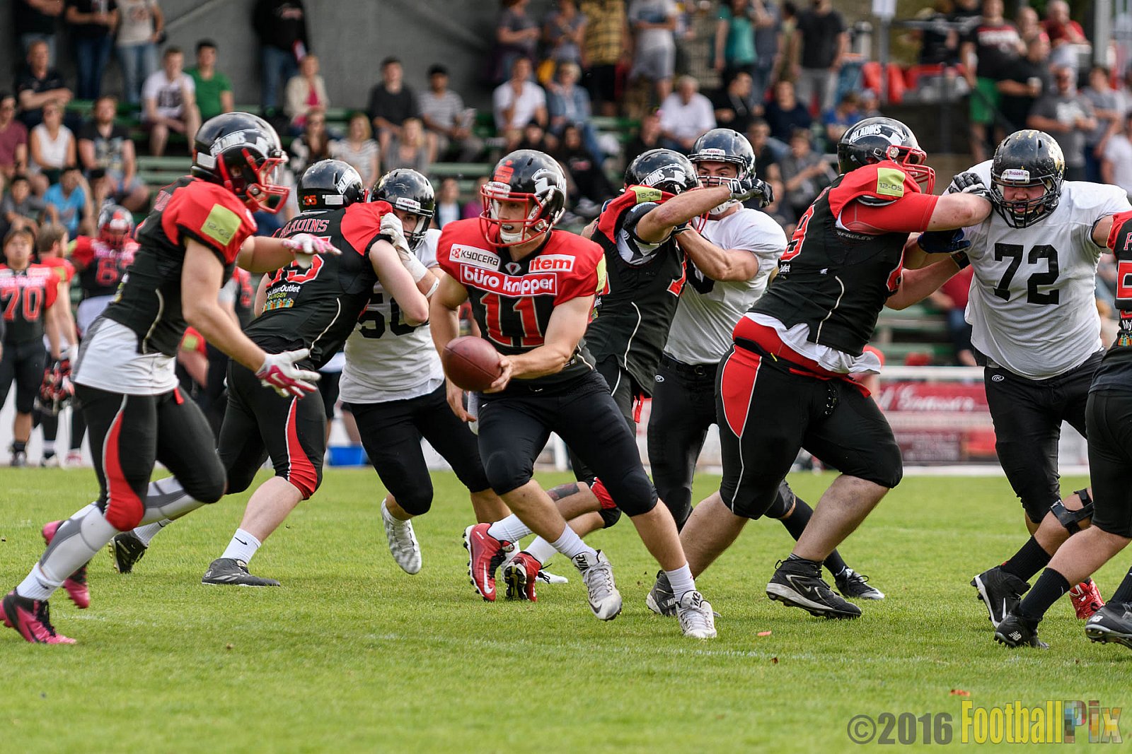 Solingen Paladins vs. Cologne Falcons - 28.05.2016 RL NRW: Solingen Paladins vs. Cologne Falcons (21:7)