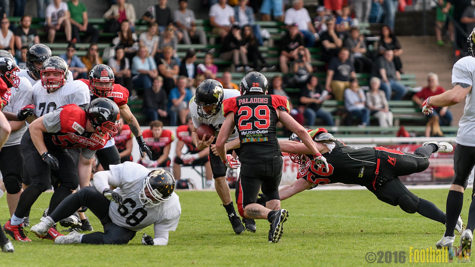 Solingen Paladins vs. Cologne Falcons - 28.05.2016 RL NRW: Solingen Paladins vs. Cologne Falcons (21:7)