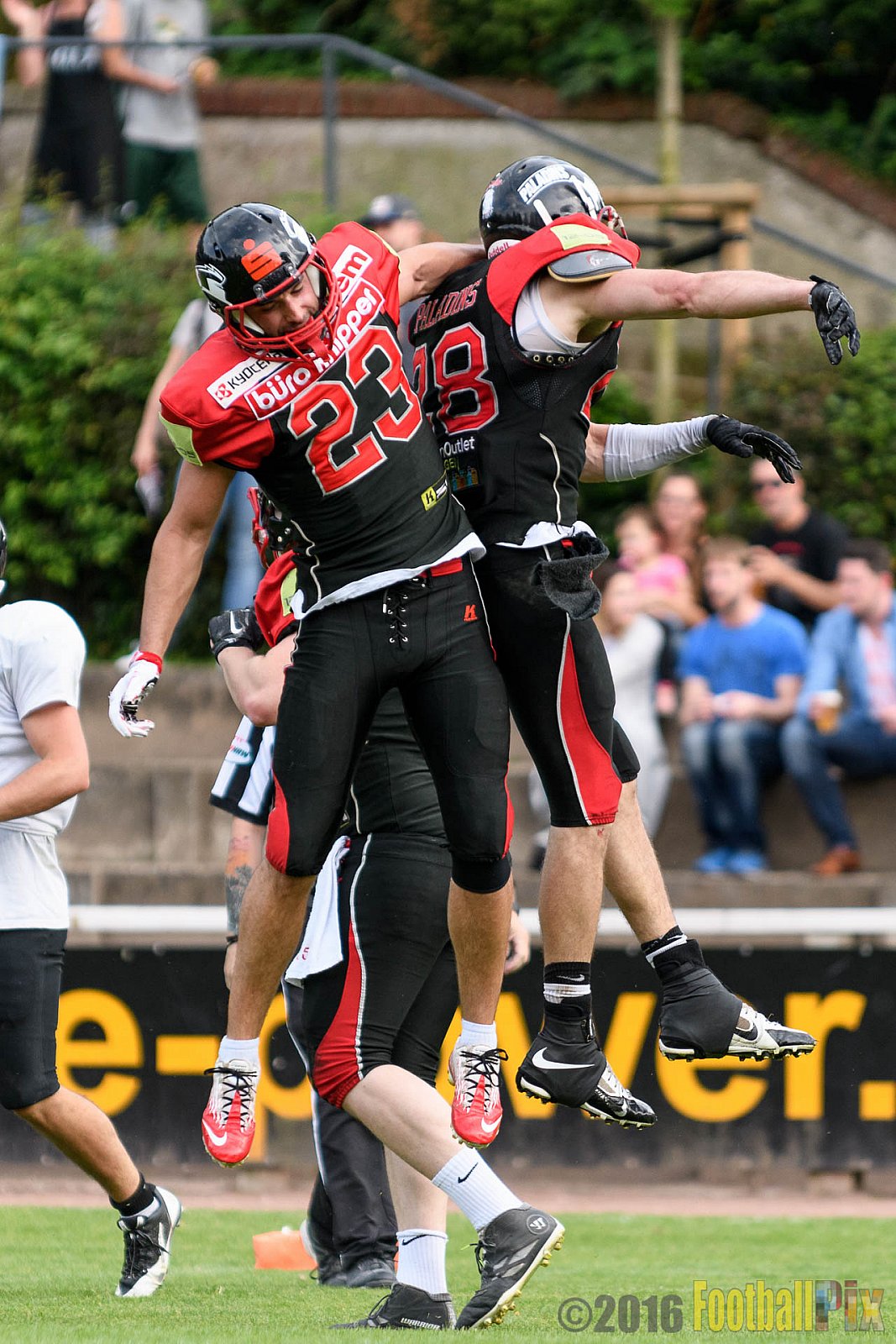 Solingen Paladins vs. Cologne Falcons - 28.05.2016 RL NRW: Solingen Paladins vs. Cologne Falcons (21:7)