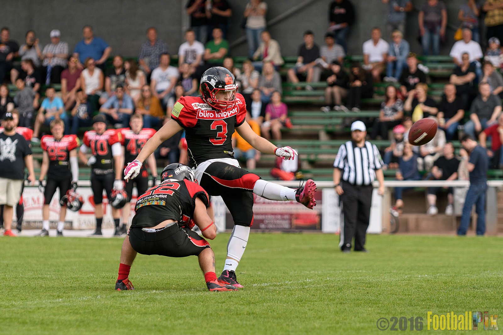 Solingen Paladins vs. Cologne Falcons - 28.05.2016 RL NRW: Solingen Paladins vs. Cologne Falcons (21:7)