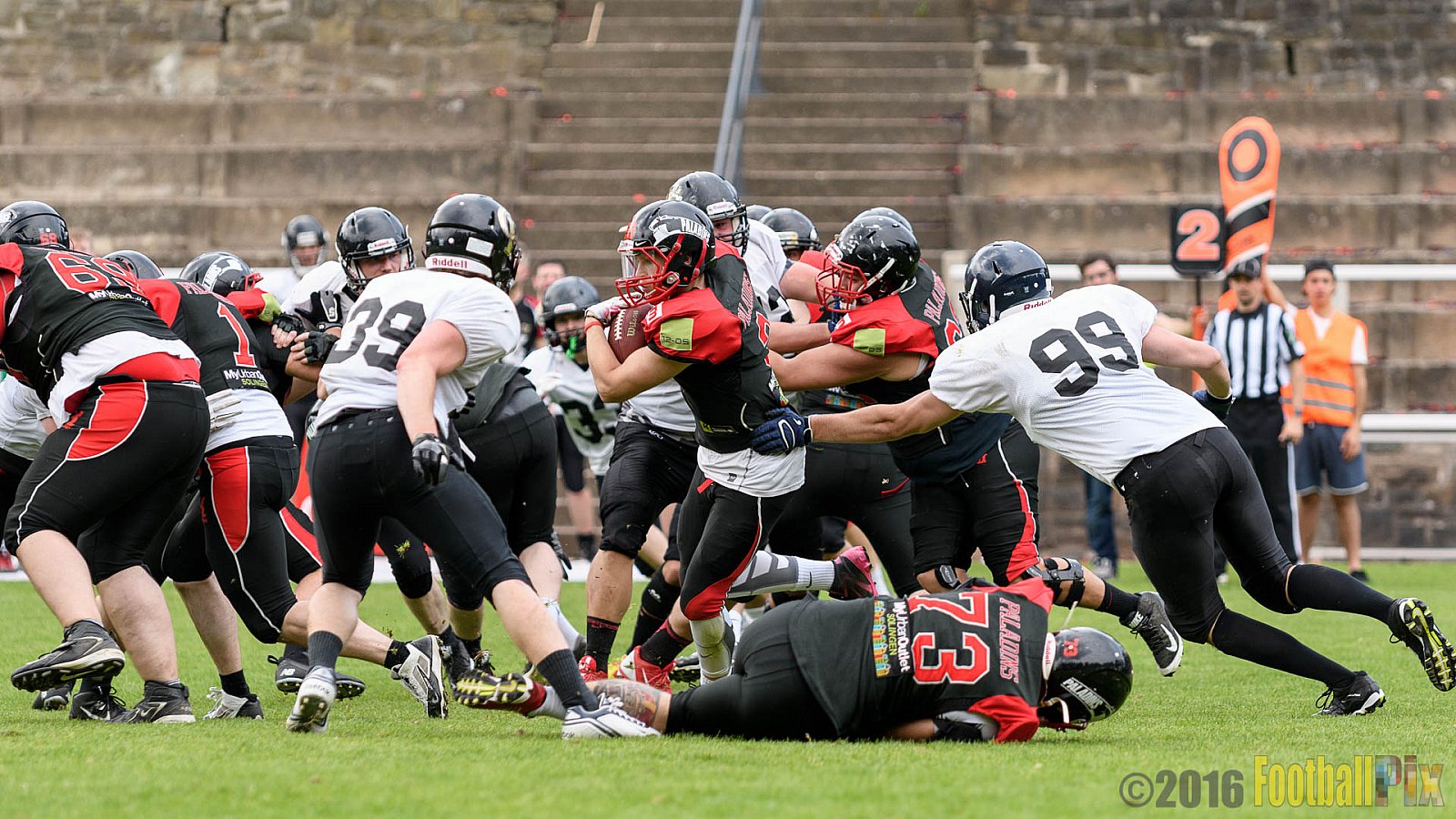 Solingen Paladins vs. Cologne Falcons - 28.05.2016 RL NRW: Solingen Paladins vs. Cologne Falcons (21:7)
