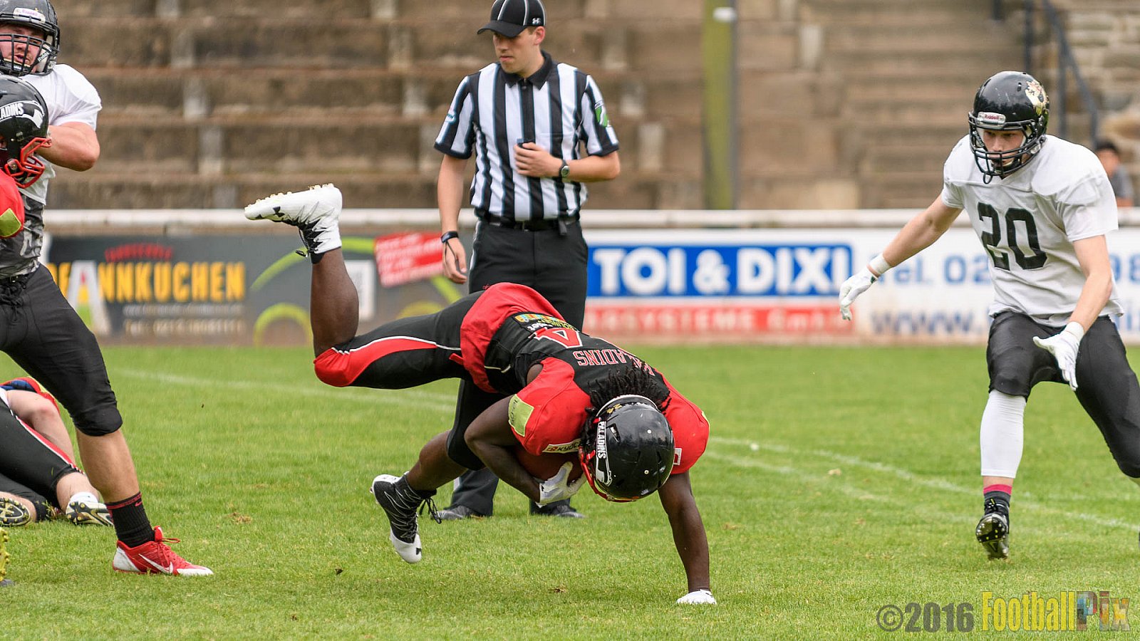 Solingen Paladins vs. Cologne Falcons - 28.05.2016 RL NRW: Solingen Paladins vs. Cologne Falcons (21:7)