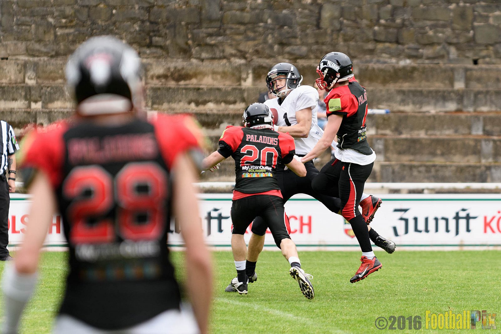 Solingen Paladins vs. Cologne Falcons - 28.05.2016 RL NRW: Solingen Paladins vs. Cologne Falcons (21:7)