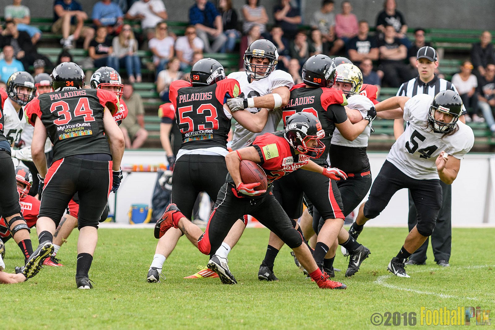 Solingen Paladins vs. Cologne Falcons - 28.05.2016 RL NRW: Solingen Paladins vs. Cologne Falcons (21:7)