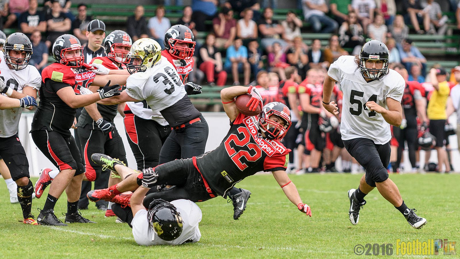 Solingen Paladins vs. Cologne Falcons - 28.05.2016 RL NRW: Solingen Paladins vs. Cologne Falcons (21:7)