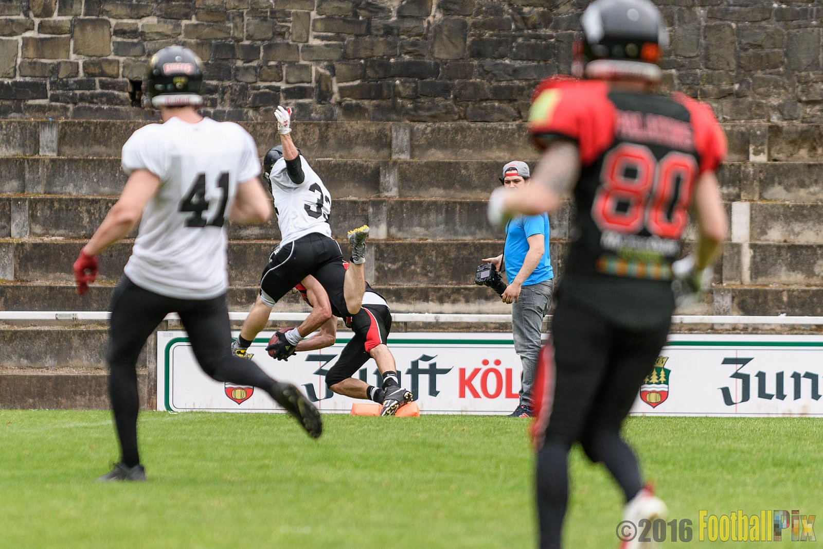Solingen Paladins vs. Cologne Falcons - 28.05.2016 RL NRW: Solingen Paladins vs. Cologne Falcons (21:7)