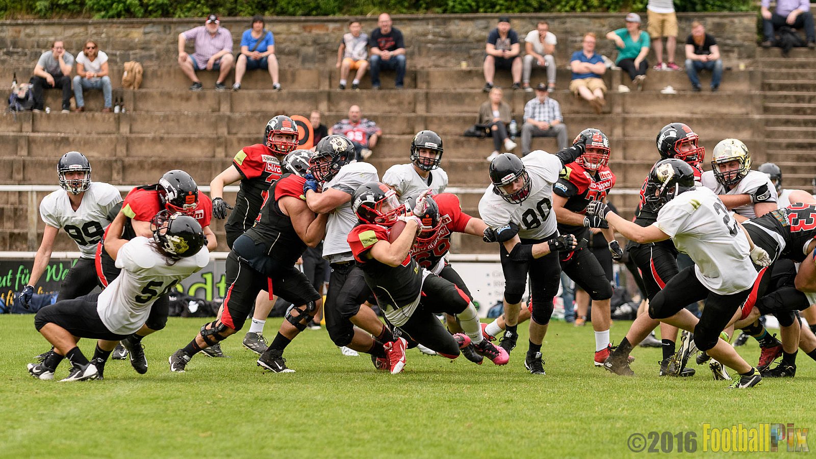 Solingen Paladins vs. Cologne Falcons - 28.05.2016 RL NRW: Solingen Paladins vs. Cologne Falcons (21:7)
