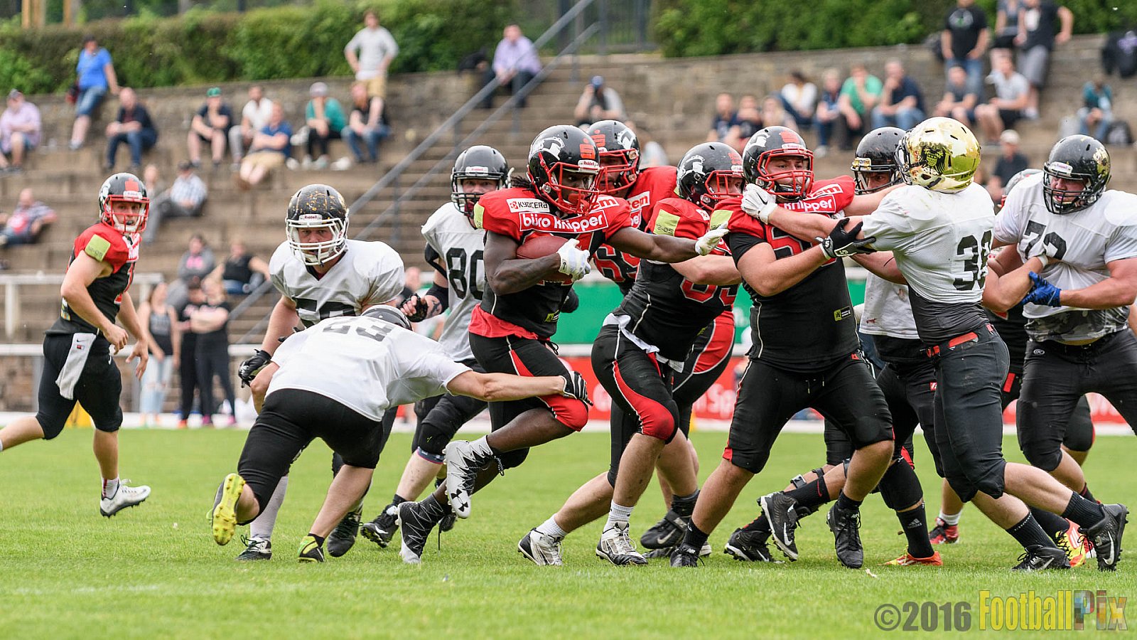 Solingen Paladins vs. Cologne Falcons - 28.05.2016 RL NRW: Solingen Paladins vs. Cologne Falcons (21:7)