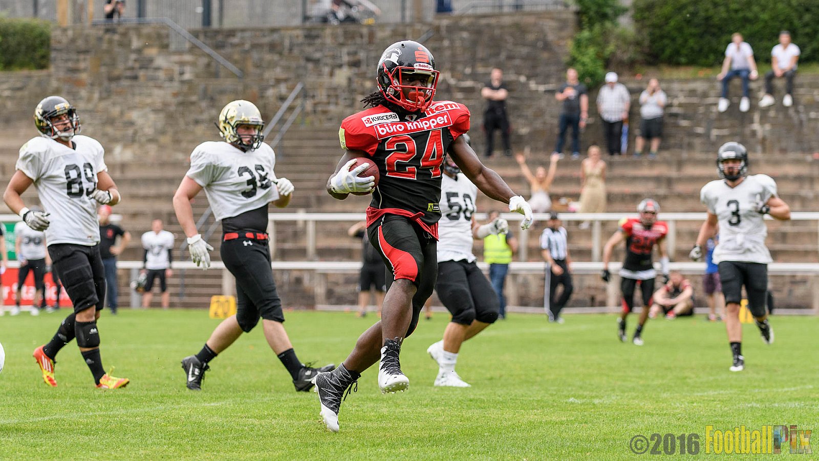 Solingen Paladins vs. Cologne Falcons - 28.05.2016 RL NRW: Solingen Paladins vs. Cologne Falcons (21:7)