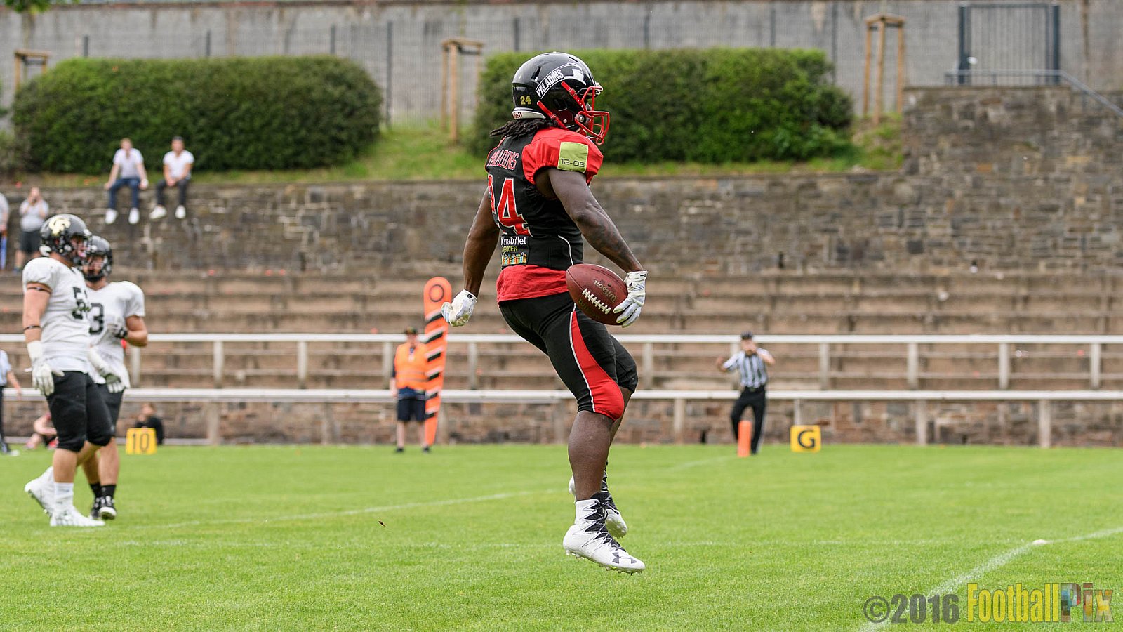Solingen Paladins vs. Cologne Falcons - 28.05.2016 RL NRW: Solingen Paladins vs. Cologne Falcons (21:7)