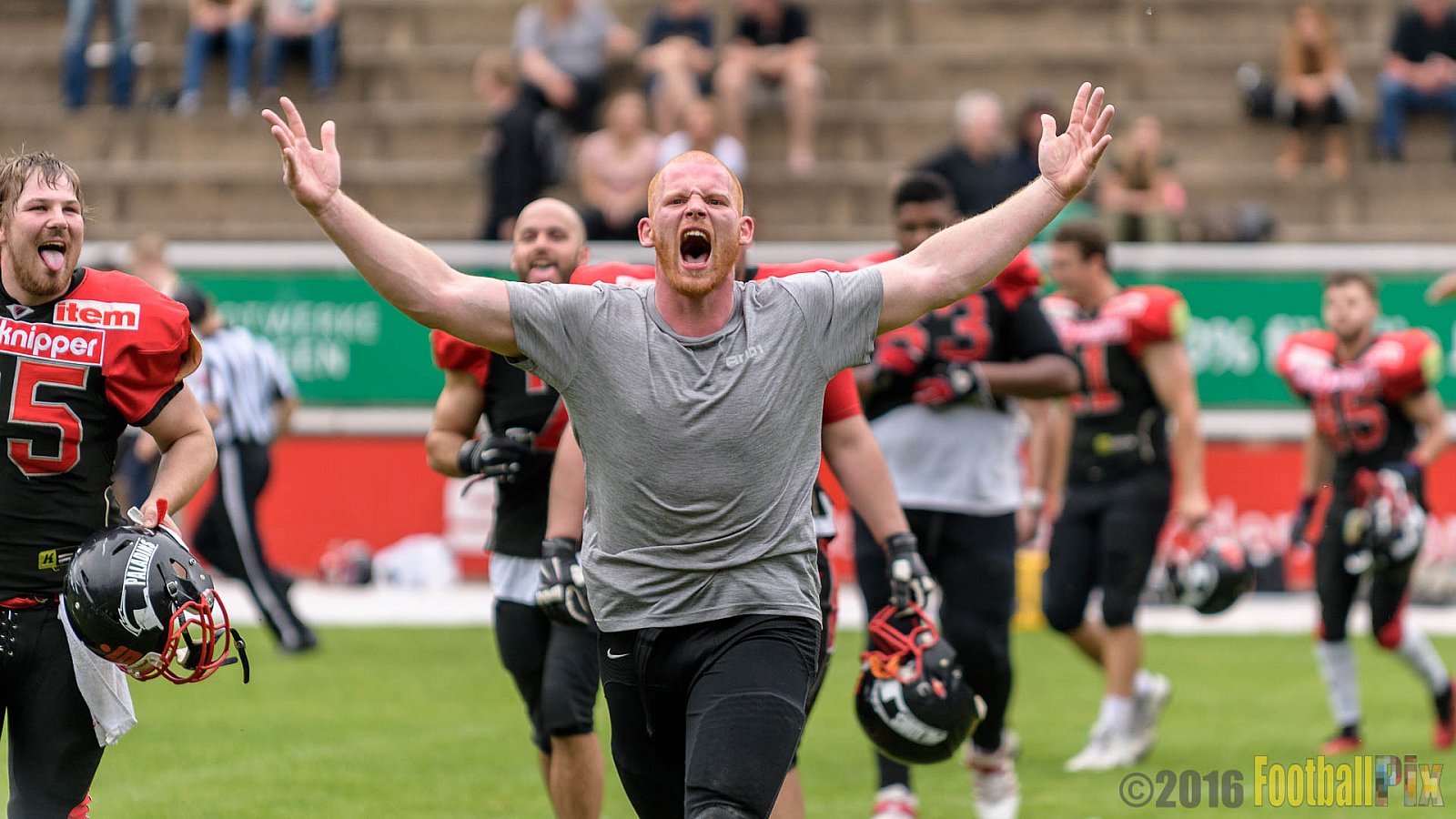 Solingen Paladins vs. Cologne Falcons - 28.05.2016 RL NRW: Solingen Paladins vs. Cologne Falcons (21:7)