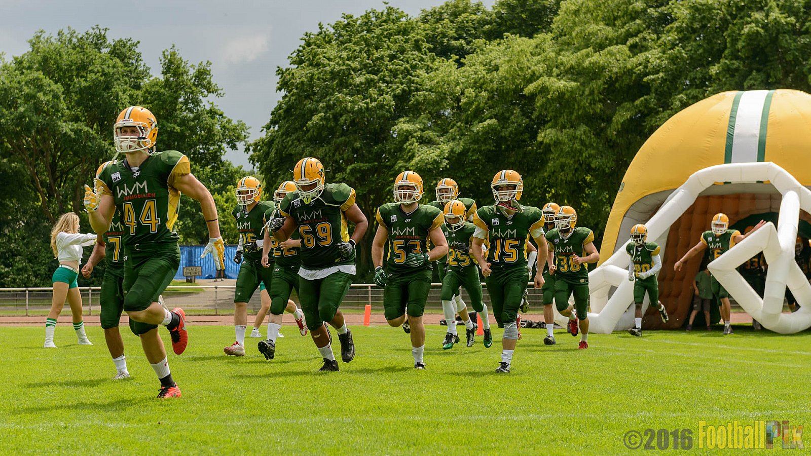 Cologne Crocodiles vs. Potsdam Royals - 29.05.2016 GFL2: Cologne Crocodiles vs. Potsdam Royals (37:19)