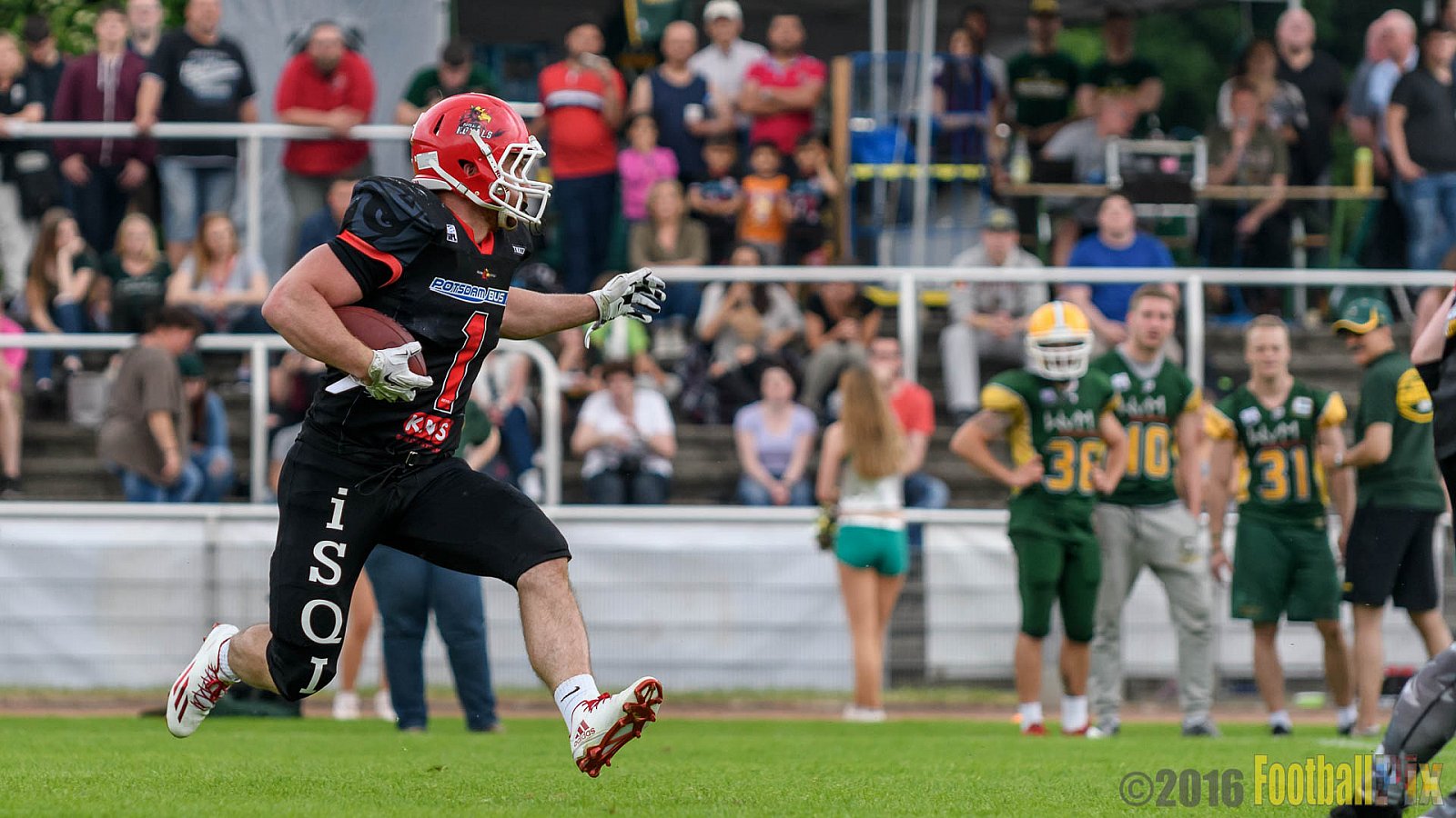 Cologne Crocodiles vs. Potsdam Royals - 29.05.2016 GFL2: Cologne Crocodiles vs. Potsdam Royals (37:19)