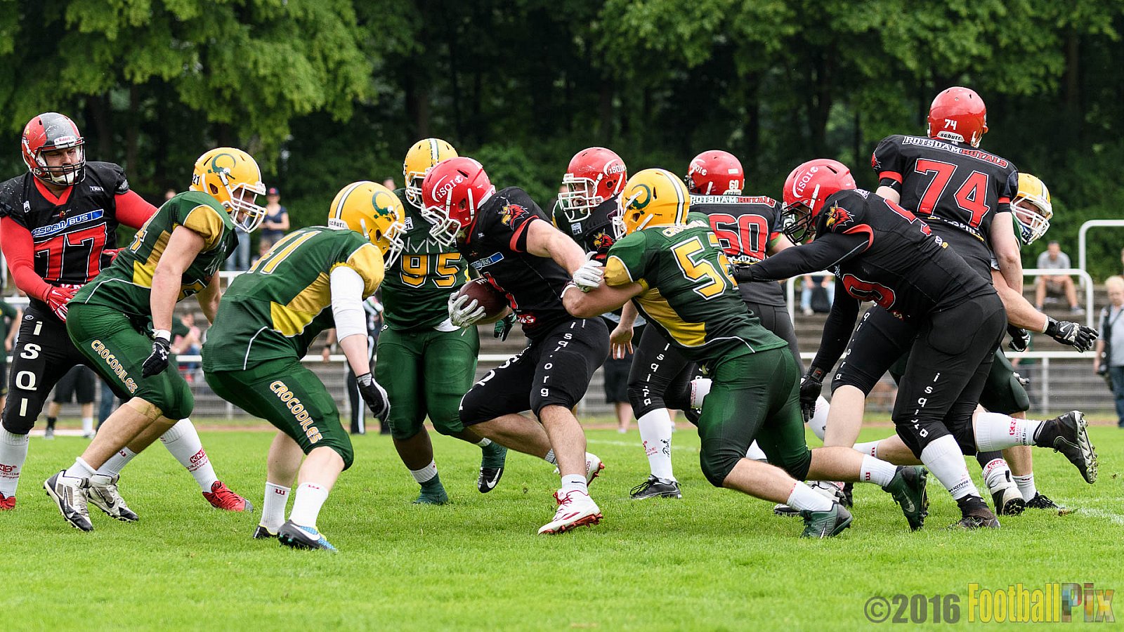 Cologne Crocodiles vs. Potsdam Royals - 29.05.2016 GFL2: Cologne Crocodiles vs. Potsdam Royals (37:19)