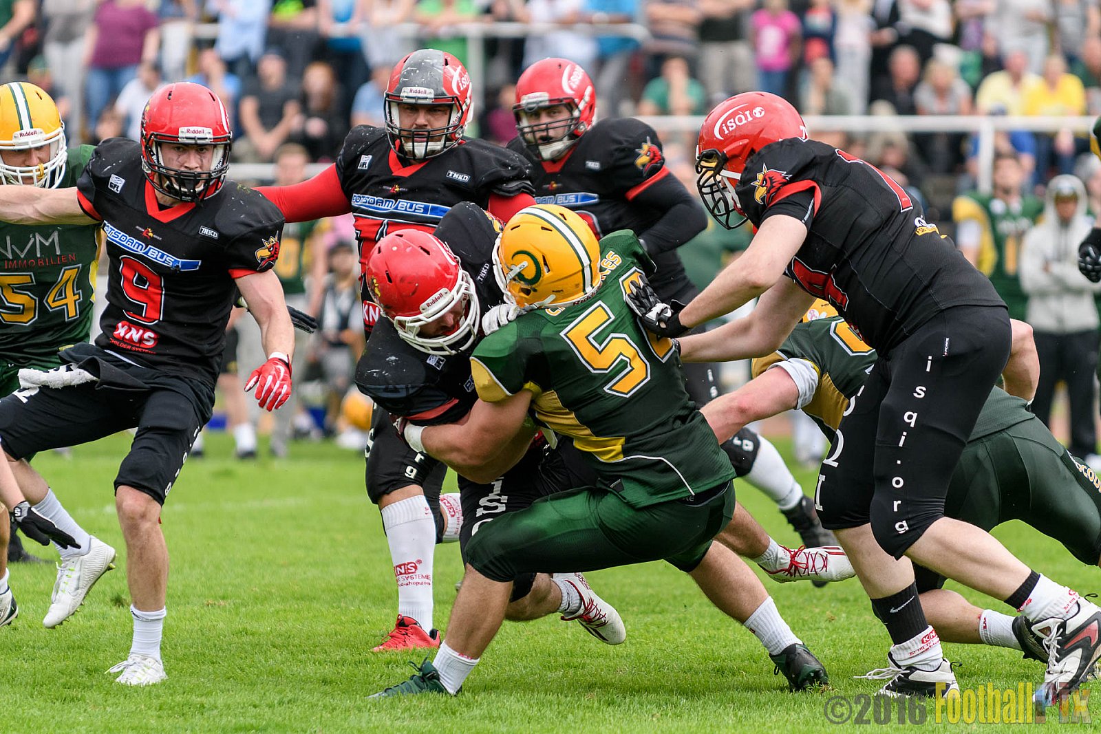Cologne Crocodiles vs. Potsdam Royals - 29.05.2016 GFL2: Cologne Crocodiles vs. Potsdam Royals (37:19)