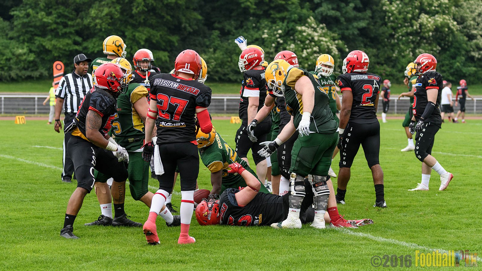 Cologne Crocodiles vs. Potsdam Royals - 29.05.2016 GFL2: Cologne Crocodiles vs. Potsdam Royals (37:19)