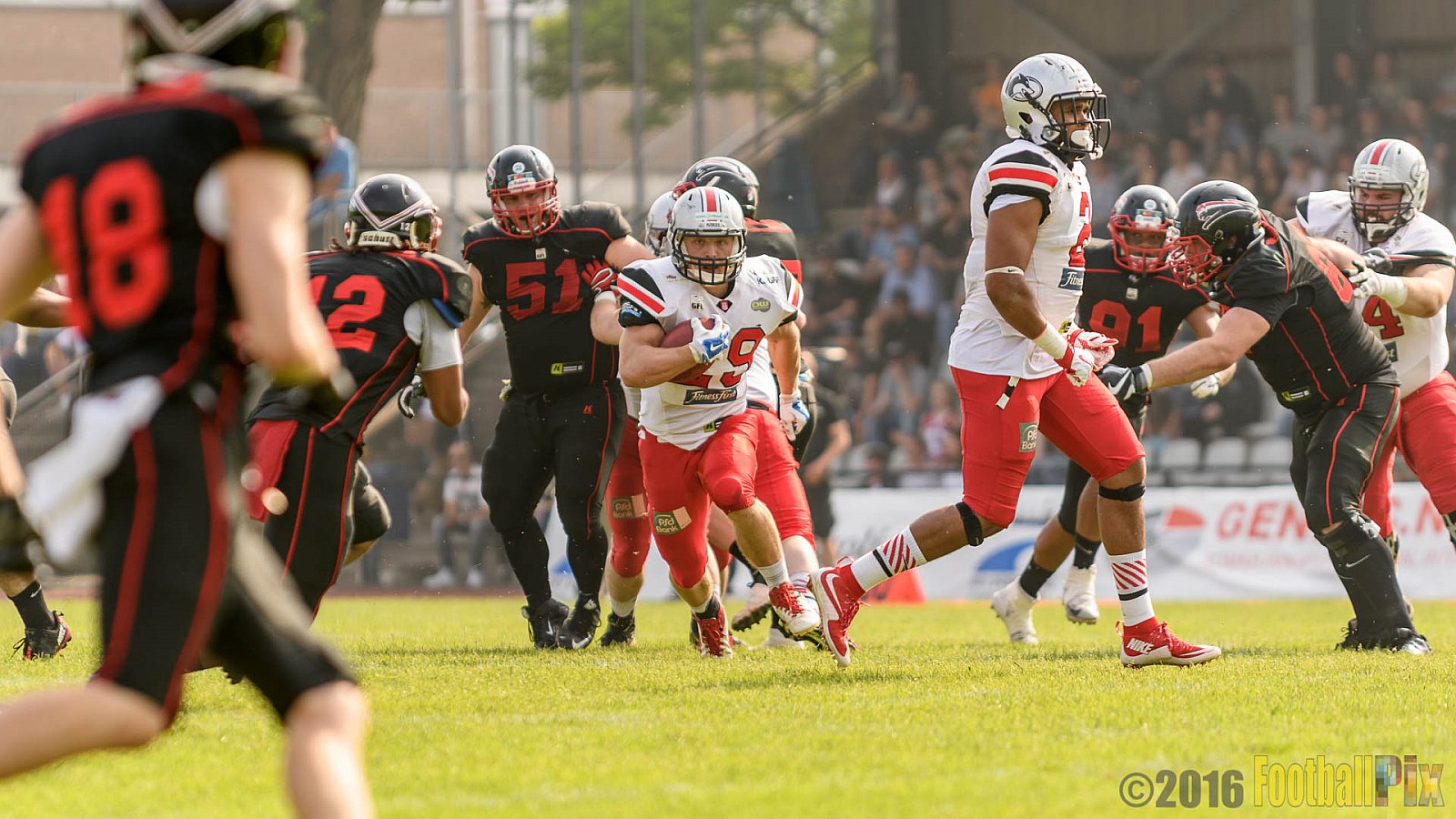Düsseldorf Panther vs. Hamburg Huskies - 04.06.2016 GFL Nord: Düsseldorf Panther vs. Hamburg Huskies (20:31)
