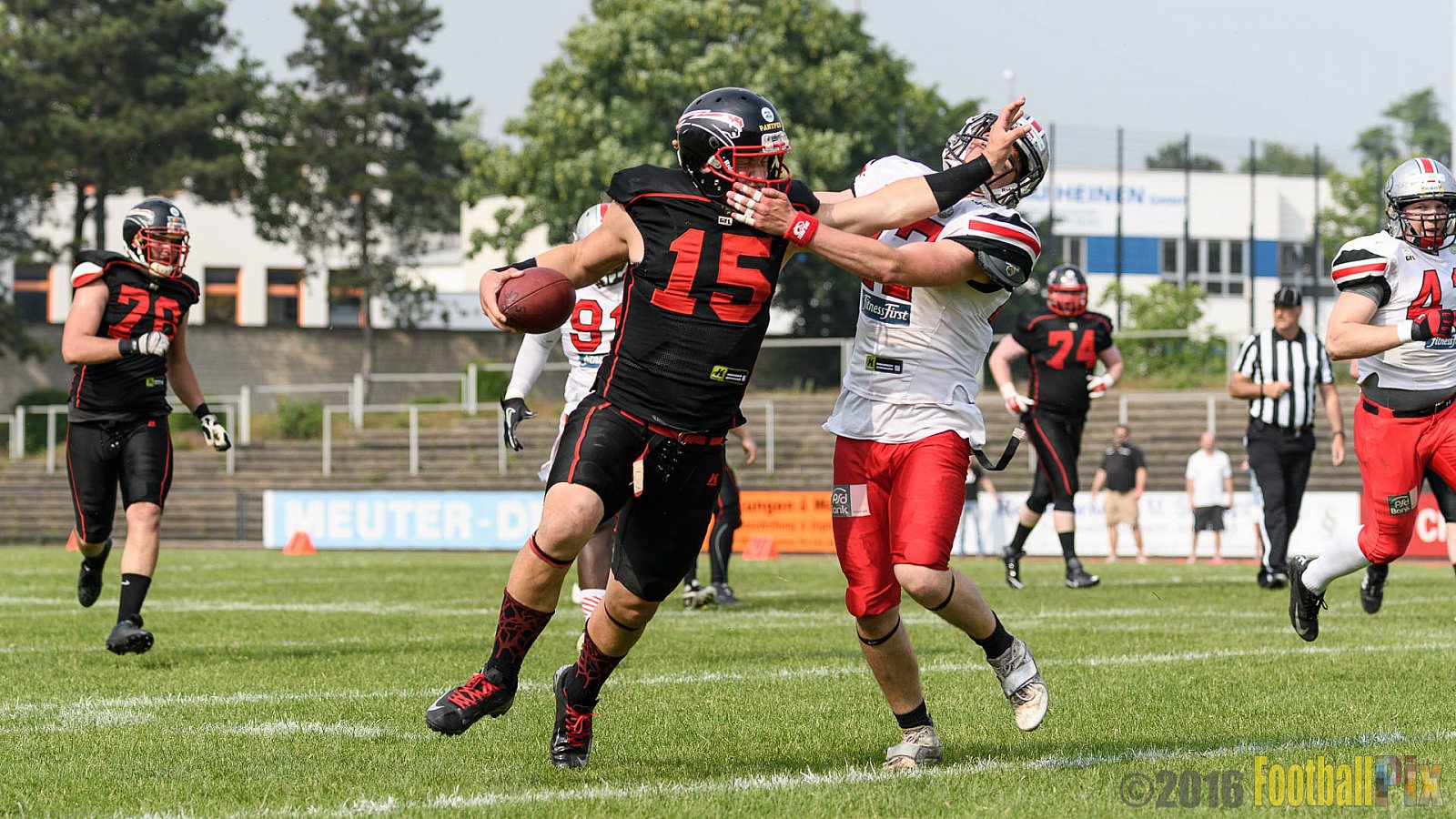 Düsseldorf Panther vs. Hamburg Huskies - 04.06.2016 GFL Nord: Düsseldorf Panther vs. Hamburg Huskies (20:31)