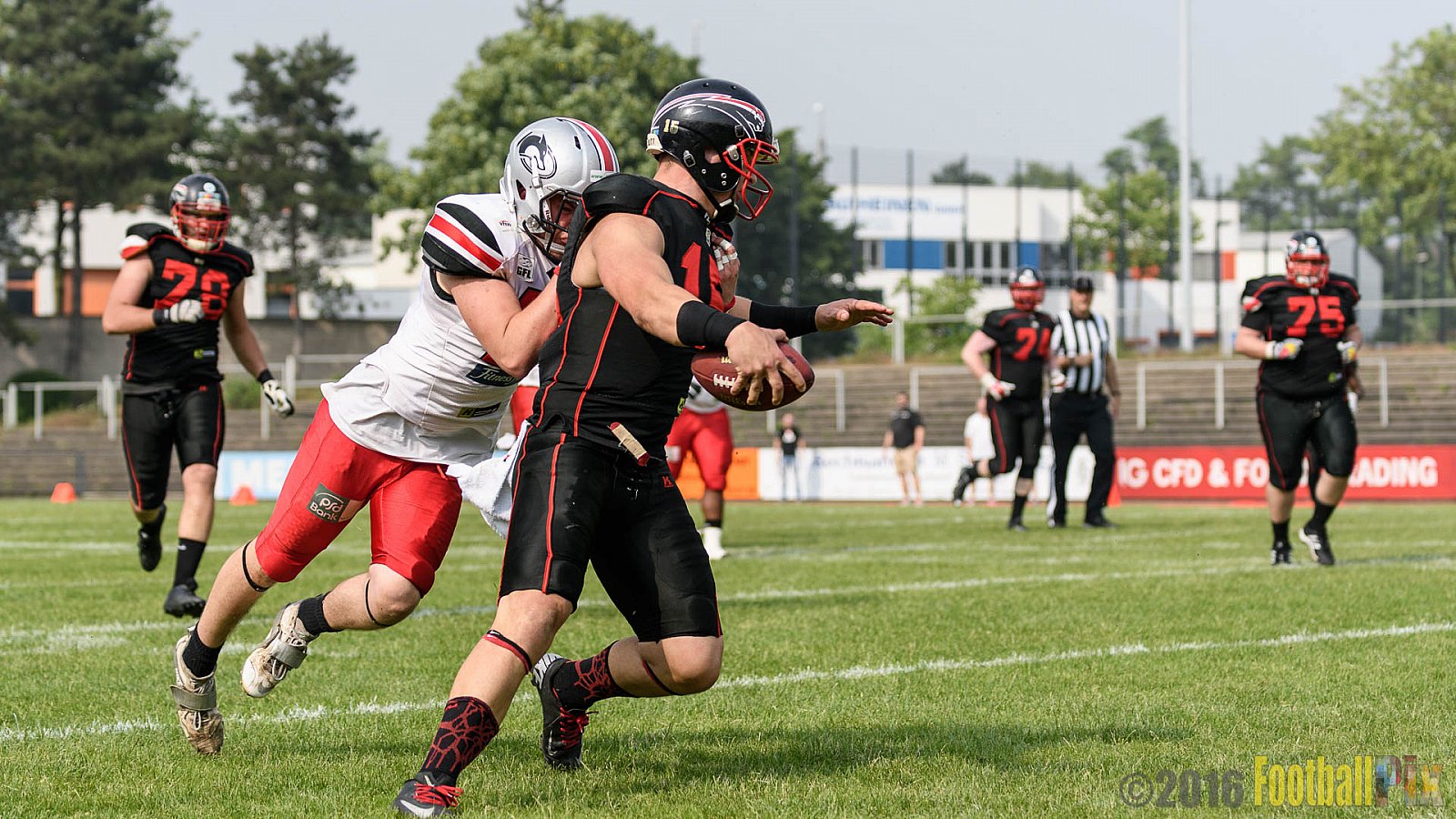 Düsseldorf Panther vs. Hamburg Huskies - 04.06.2016 GFL Nord: Düsseldorf Panther vs. Hamburg Huskies (20:31)