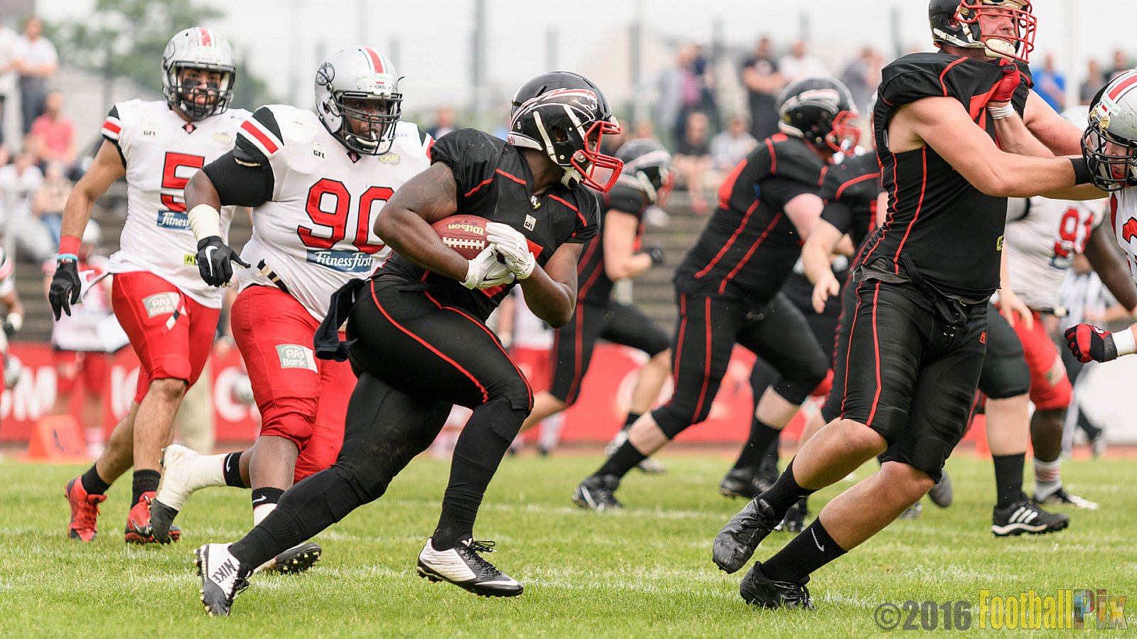 Düsseldorf Panther vs. Hamburg Huskies - 04.06.2016 GFL Nord: Düsseldorf Panther vs. Hamburg Huskies (20:31)