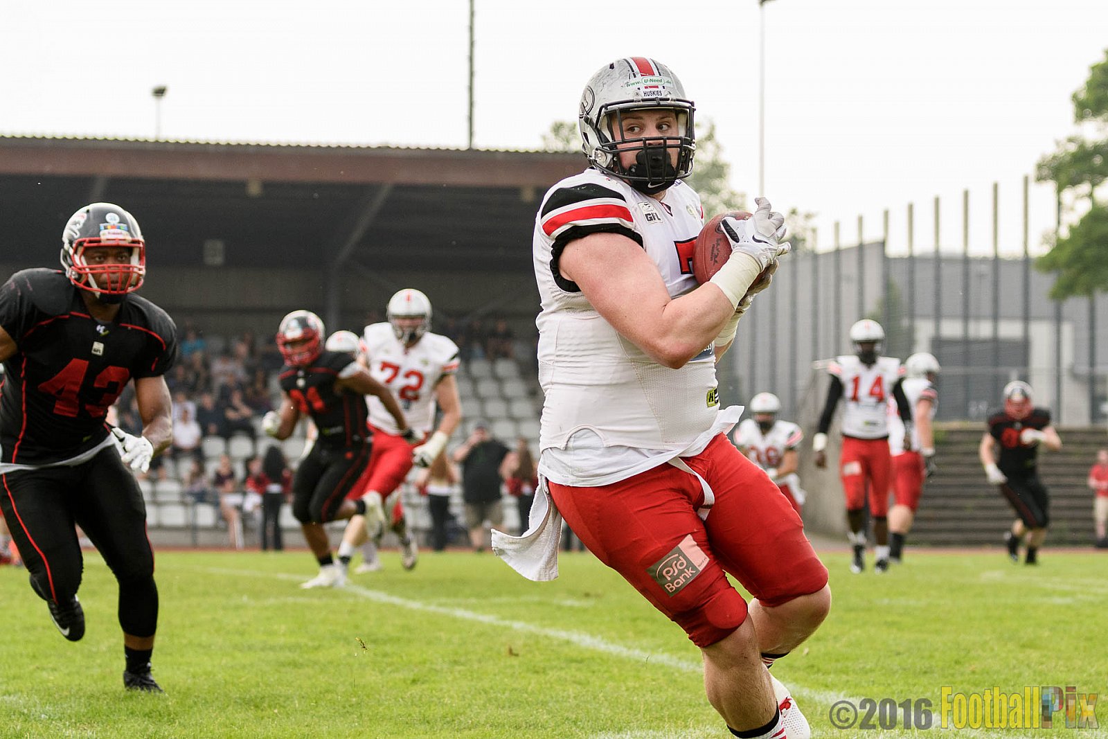 Düsseldorf Panther vs. Hamburg Huskies - 04.06.2016 GFL Nord: Düsseldorf Panther vs. Hamburg Huskies (20:31)