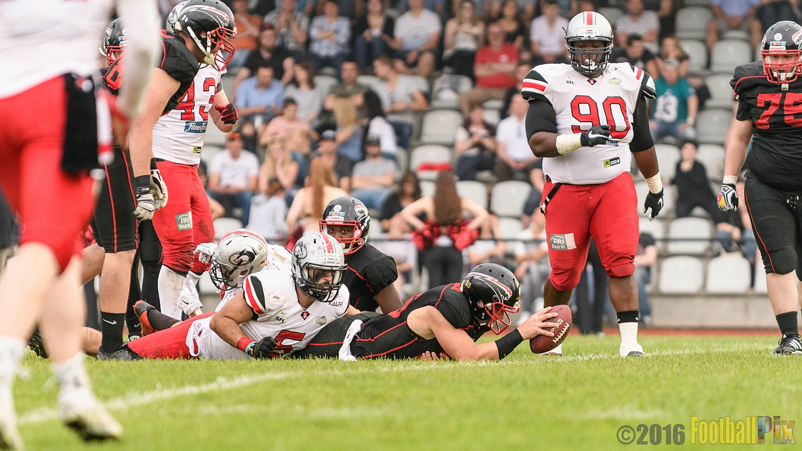 Düsseldorf Panther vs. Hamburg Huskies - 04.06.2016 GFL Nord: Düsseldorf Panther vs. Hamburg Huskies (20:31)