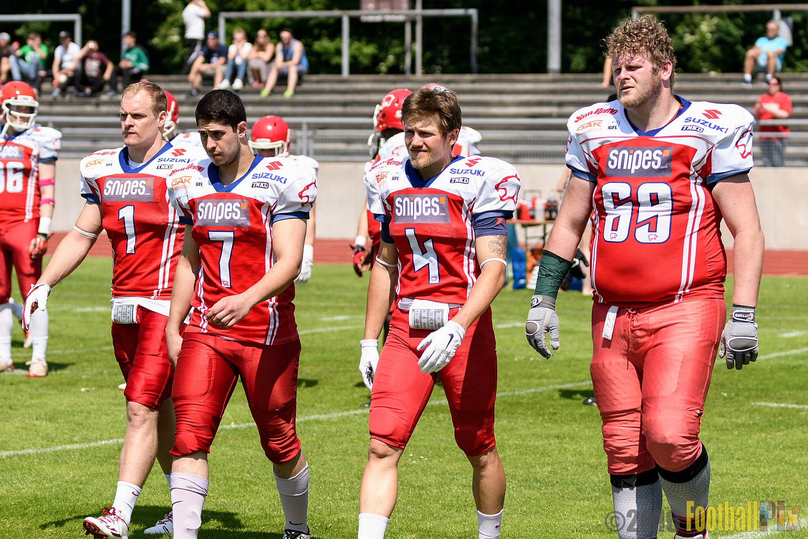 Essen Assindia Cardinals vs. Lübeck Cougars - 05.06.2016 GFL2: Essen Assindia Cardinals vs. Lübeck Cougars (16:35)