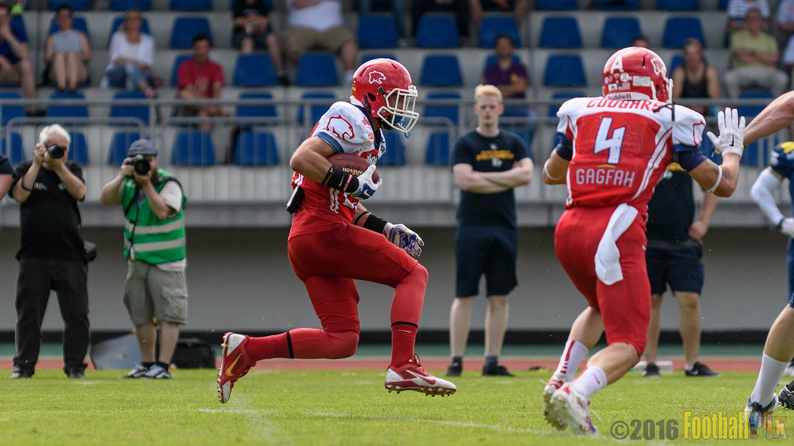 Essen Assindia Cardinals vs. Lübeck Cougars - 05.06.2016 GFL2: Essen Assindia Cardinals vs. Lübeck Cougars (16:35)