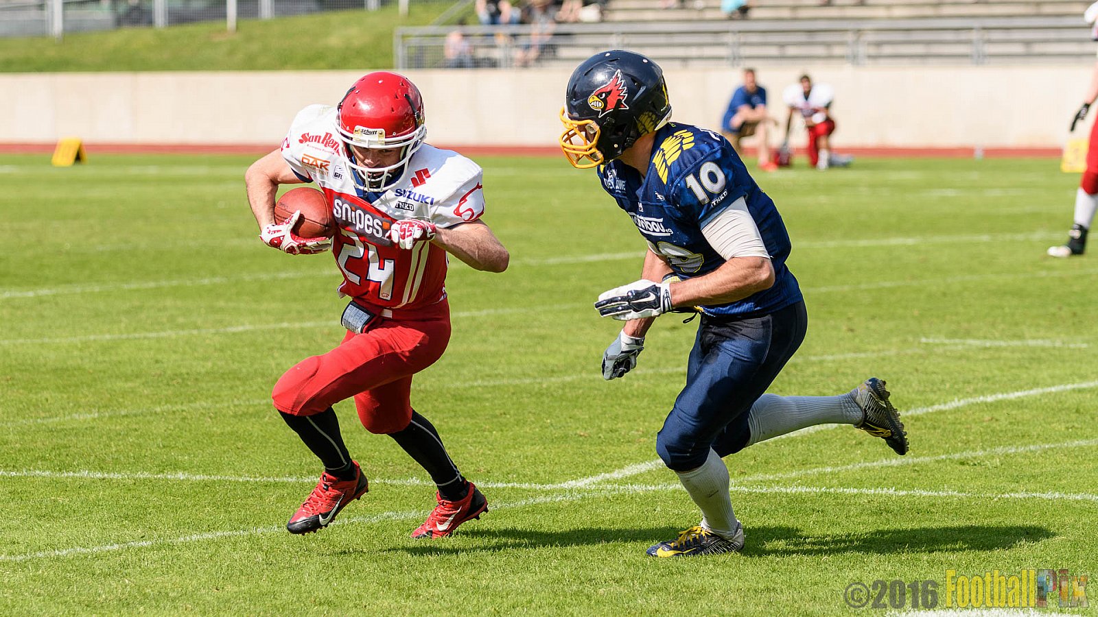 Essen Assindia Cardinals vs. Lübeck Cougars - 05.06.2016 GFL2: Essen Assindia Cardinals vs. Lübeck Cougars (16:35)