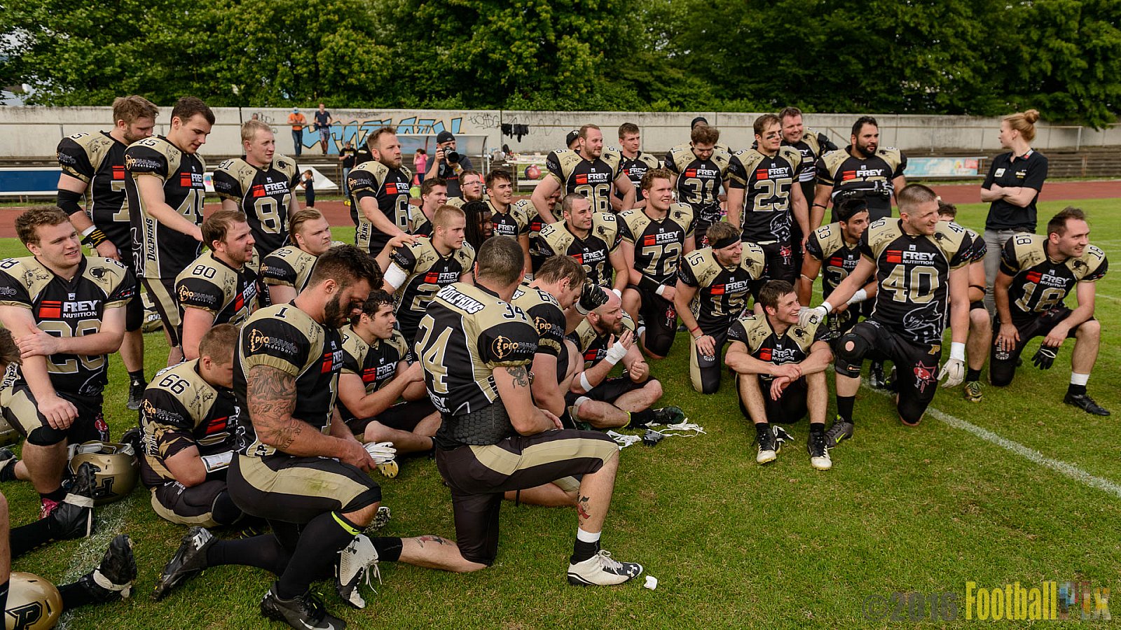  Bonn Gamecocks vs. Paderborn Dolphins - 11.06.2016 GFL2: Bonn Gamecocks vs. Paderborn Dolphins (37:40)