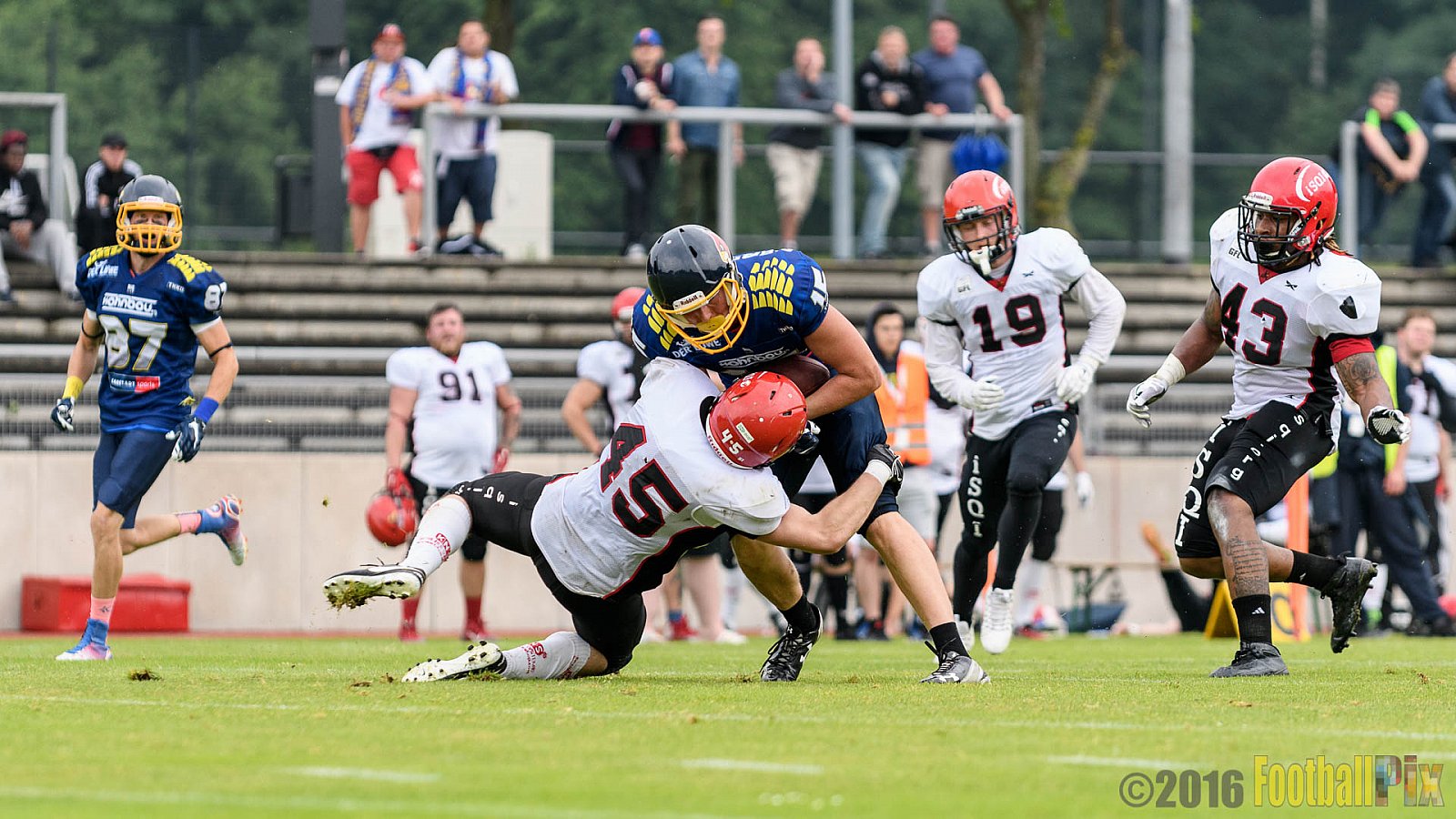 Essen Assindia Cardinals vs. Potsdam Royals - 12.06.2016 GFL2: Essen Assindia Cardinals vs. Potsdam Royals (9:34)