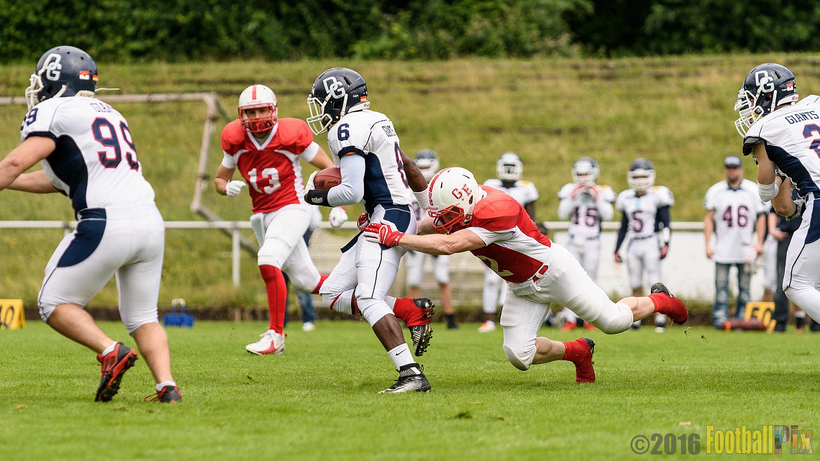 Gelsenkirchen Devils vs. Dortmund Giants - 18.06.2016 OL NRW: Gelsenkirchen Devils vs. Dortmund Giants (7:10)