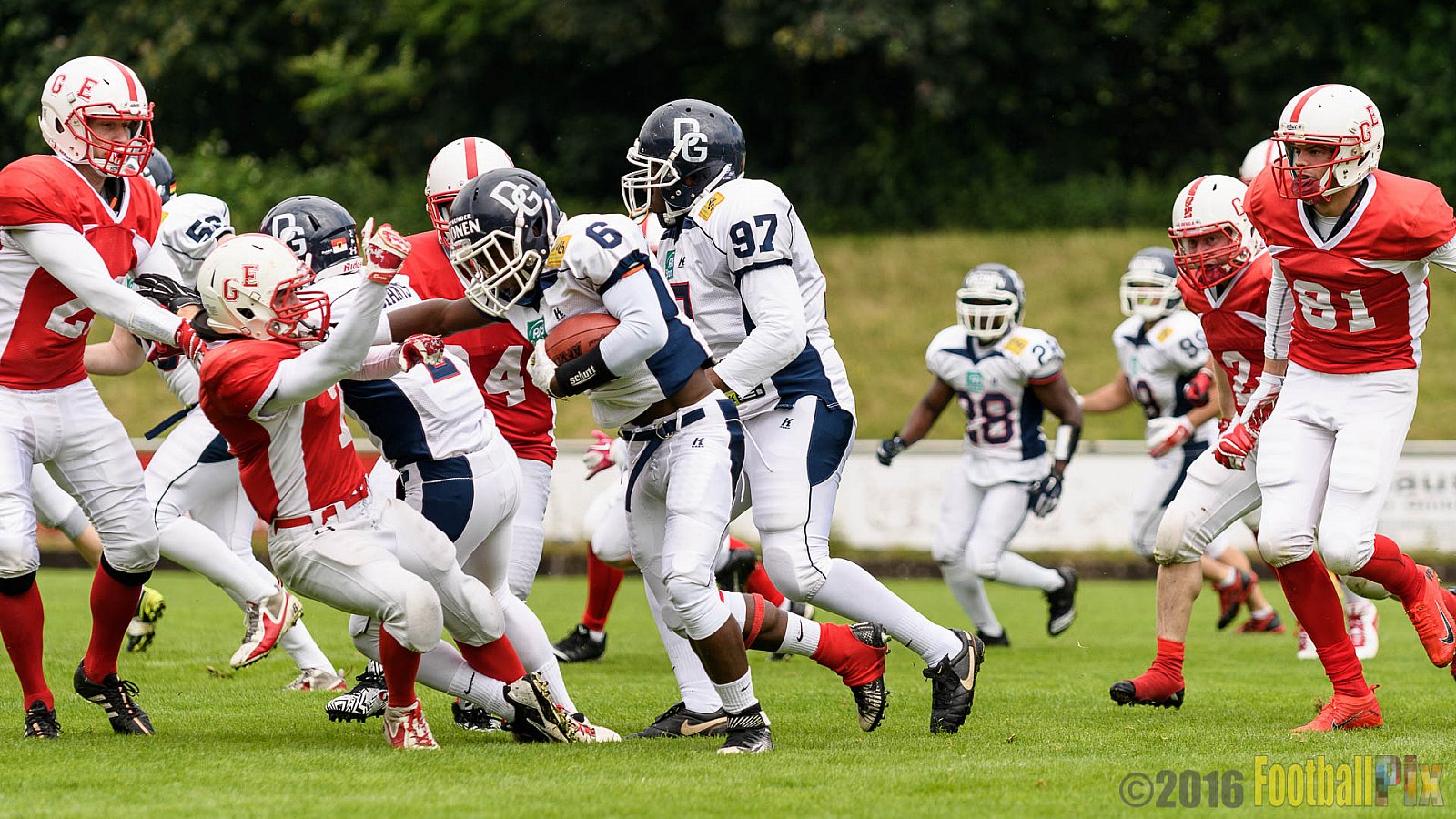 Gelsenkirchen Devils vs. Dortmund Giants - 18.06.2016 OL NRW: Gelsenkirchen Devils vs. Dortmund Giants (7:10)