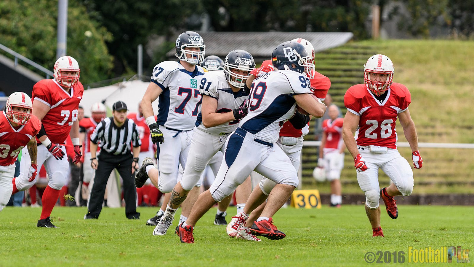 Gelsenkirchen Devils vs. Dortmund Giants - 18.06.2016 OL NRW: Gelsenkirchen Devils vs. Dortmund Giants (7:10)