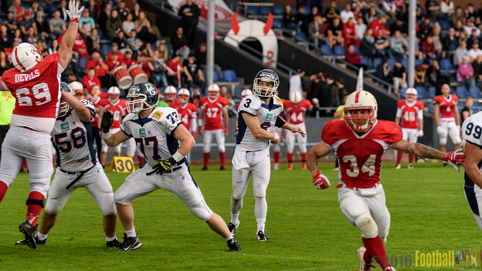 Gelsenkirchen Devils vs. Dortmund Giants - 18.06.2016 OL NRW: Gelsenkirchen Devils vs. Dortmund Giants (7:10)