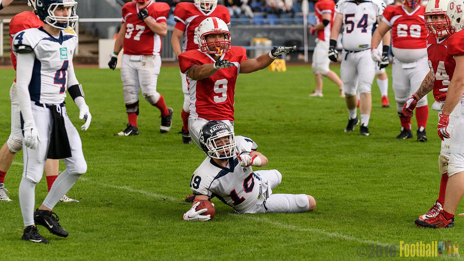 Gelsenkirchen Devils vs. Dortmund Giants - 18.06.2016 OL NRW: Gelsenkirchen Devils vs. Dortmund Giants (7:10)