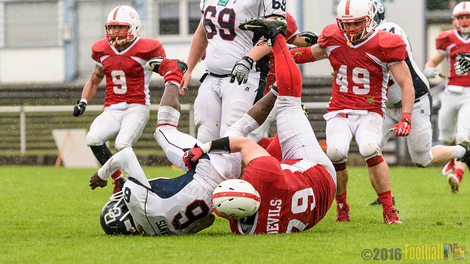 Gelsenkirchen Devils vs. Dortmund Giants - 18.06.2016 OL NRW: Gelsenkirchen Devils vs. Dortmund Giants (7:10)