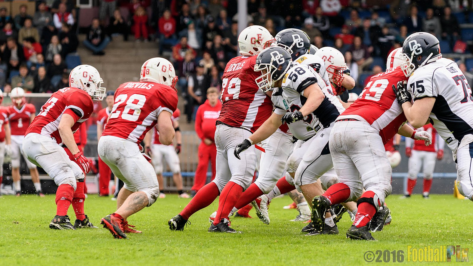 Gelsenkirchen Devils vs. Dortmund Giants - 18.06.2016 OL NRW: Gelsenkirchen Devils vs. Dortmund Giants (7:10)