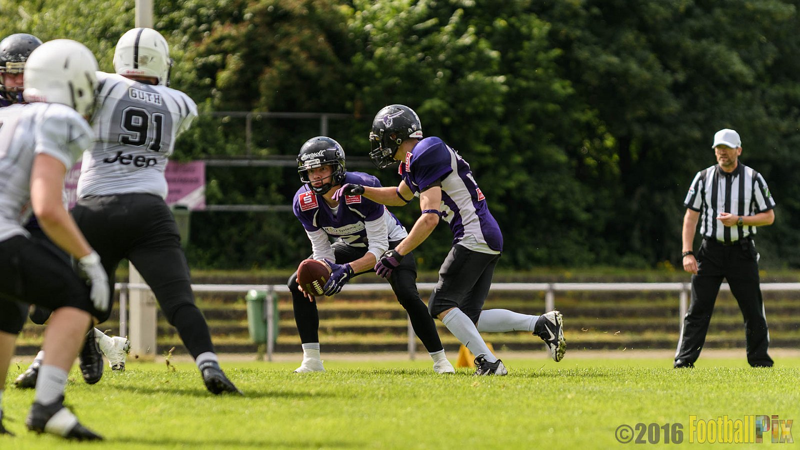 Langenfeld Longhorns vs. Aachen Vampires - 26.06.2016 RL NRW: Langenfeld Longhorns vs. Aachen Vampires (39:7)